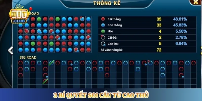 3 bí quyết soi cầu từ cao thủ 