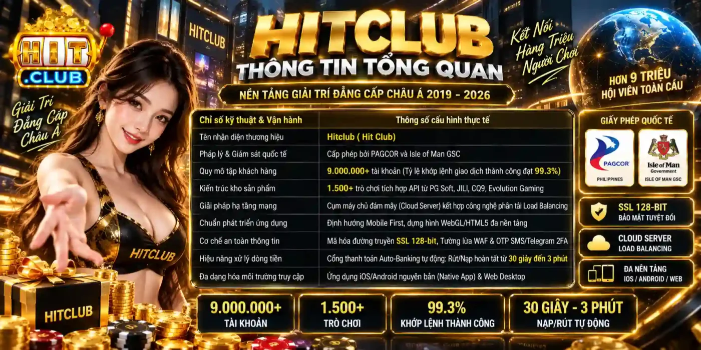 HITCLUB Thông Tin Tổng Quan Về Hitclub